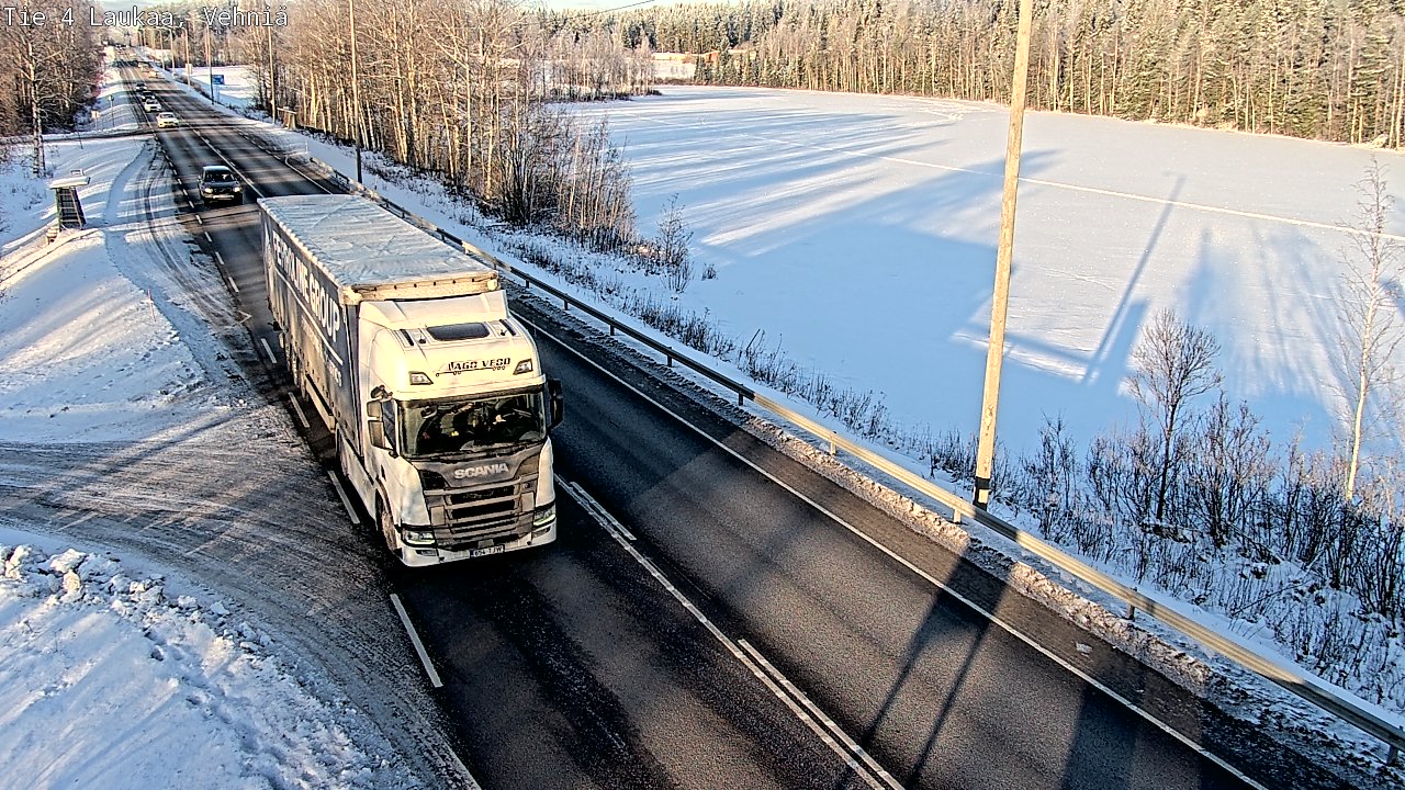 Weather Camera Image Road 4  Laukaa, Vehniä, Laukaa, Keski-Suomi