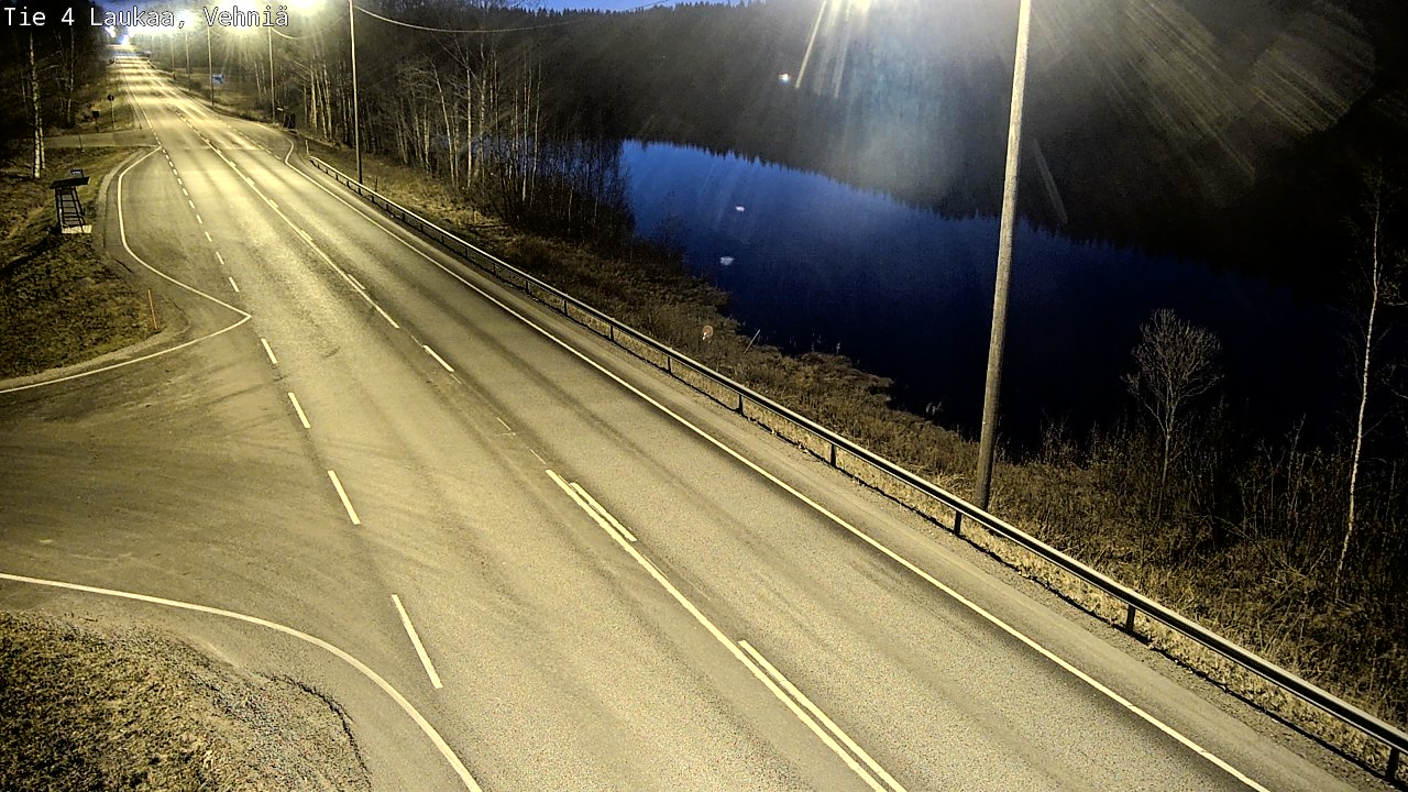 Weather Camera Image Road 4  Laukaa, Vehniä, Laukaa, Keski-Suomi