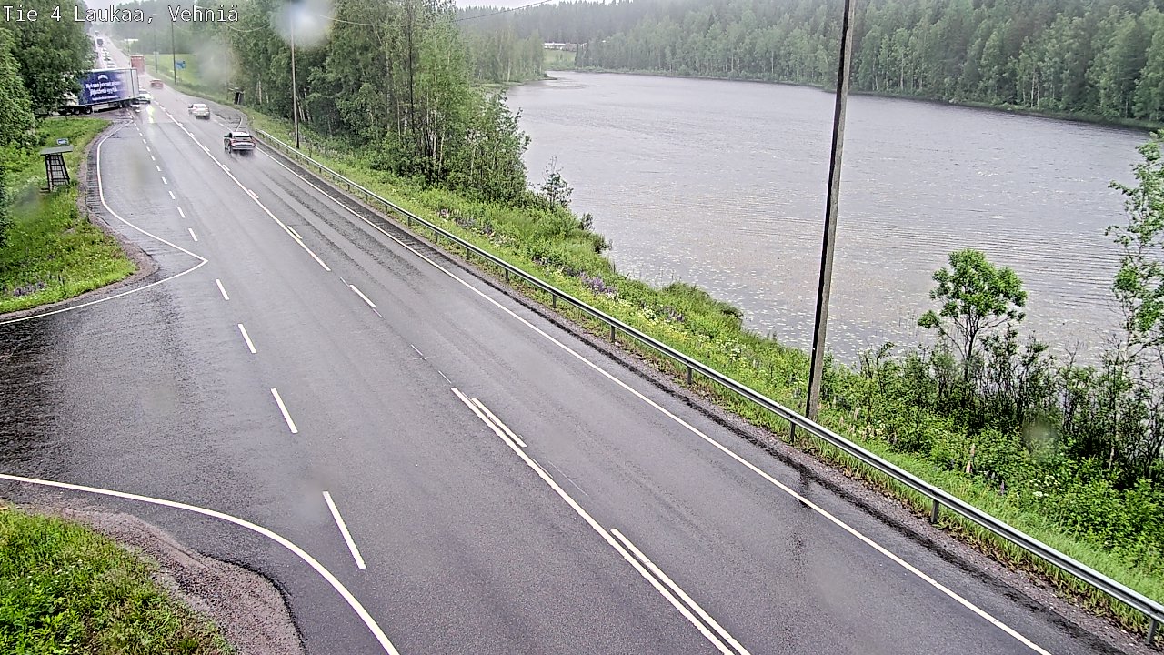 Weather Camera Image Väg 4  Laukaa, Vehniä, Laukaa, Keski-Suomi