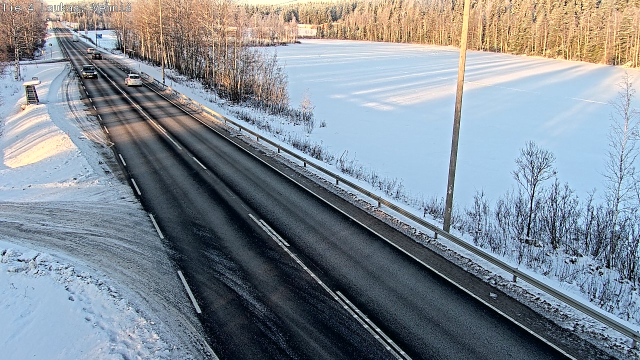 Weather Camera Image Road 4  Laukaa, Vehniä, Laukaa, Keski-Suomi