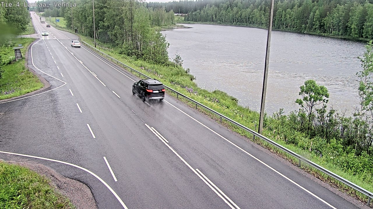 Weather Camera Image Väg 4  Laukaa, Vehniä, Laukaa, Keski-Suomi