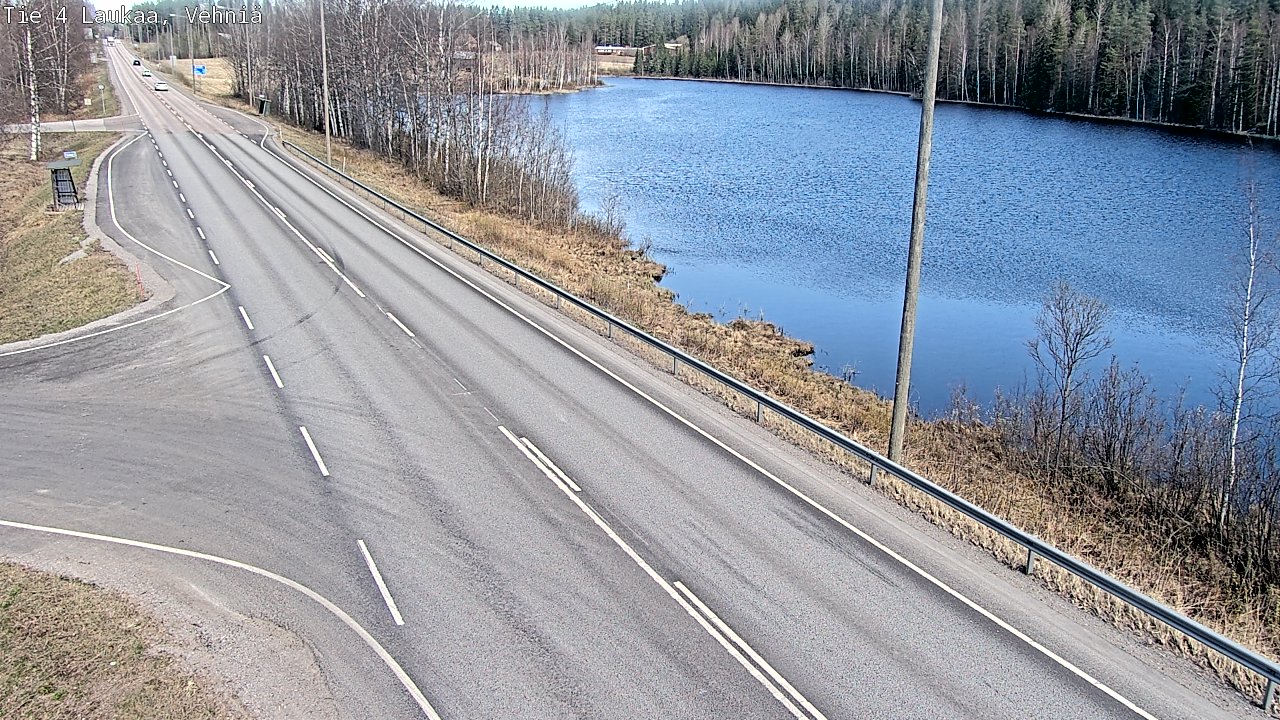 Kelikamerat Kuva Tie 4  Laukaa, Vehniä, Laukaa, Keski-Suomi