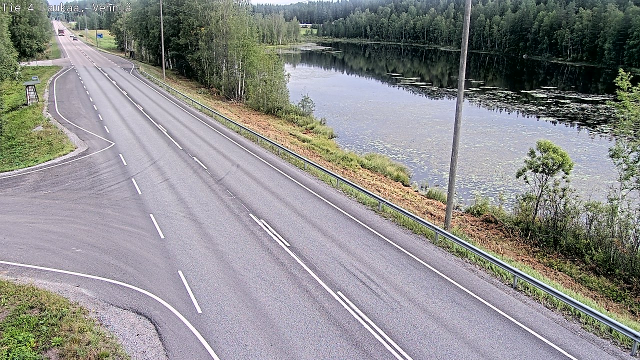 Weather Camera Image Road 4  Laukaa, Vehniä, Laukaa, Keski-Suomi