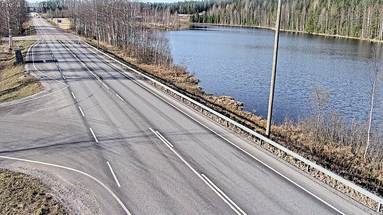 Weather Camera Image Road 4  Laukaa, Vehniä, Laukaa, Keski-Suomi
