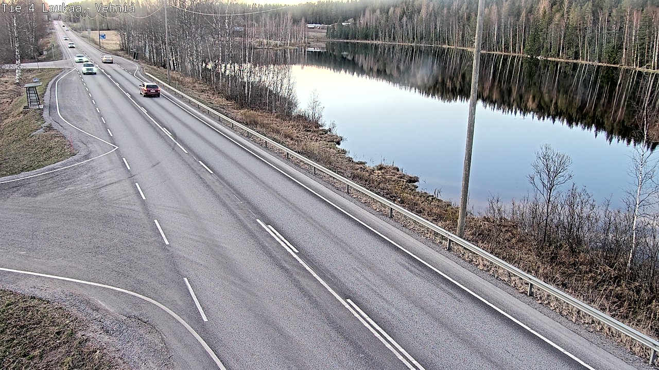 Weather Camera Image Road 4  Laukaa, Vehniä, Laukaa, Keski-Suomi
