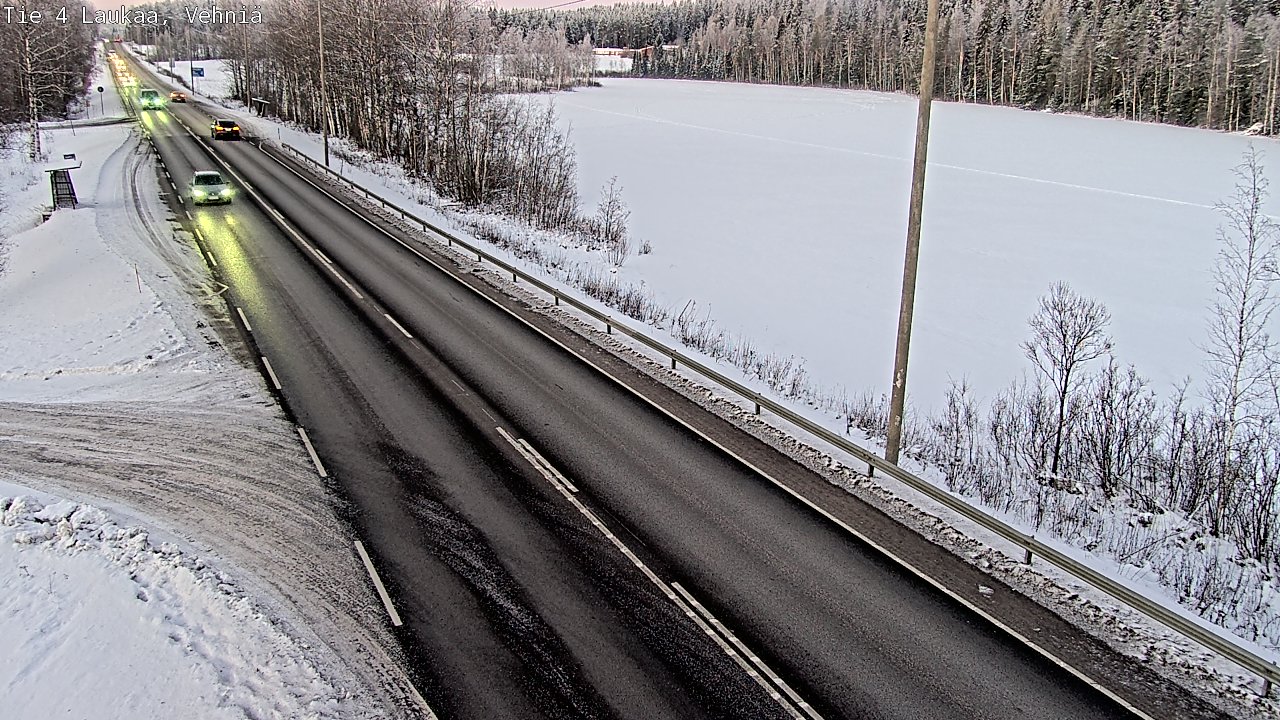 Weather Camera Image Road 4  Laukaa, Vehniä, Laukaa, Keski-Suomi