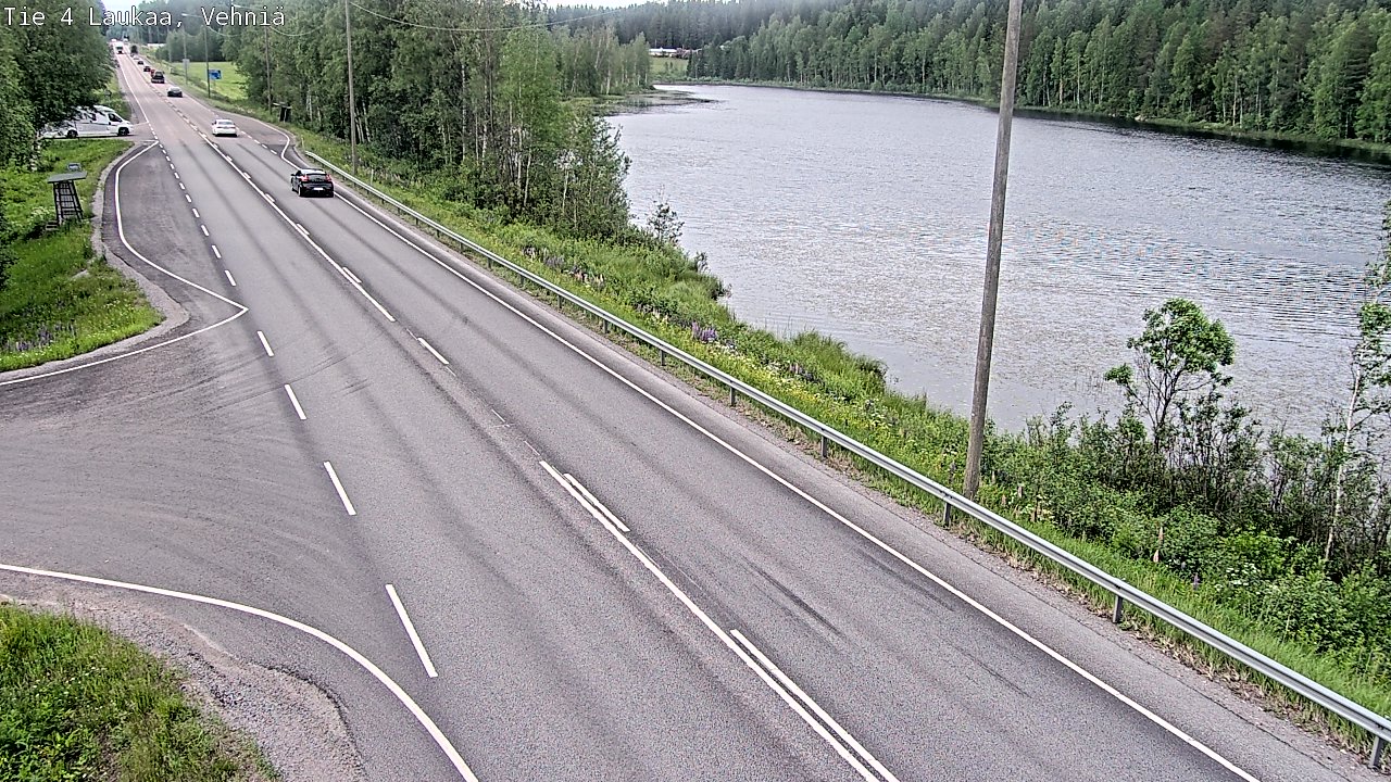 Kelikamerat Kuva Tie 4  Laukaa, Vehniä, Laukaa, Keski-Suomi