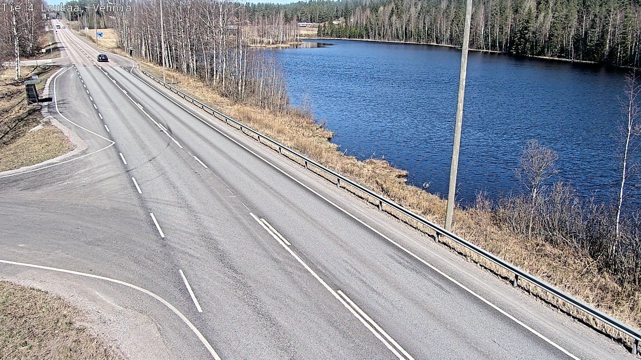 Weather Camera Image Road 4  Laukaa, Vehniä, Laukaa, Keski-Suomi