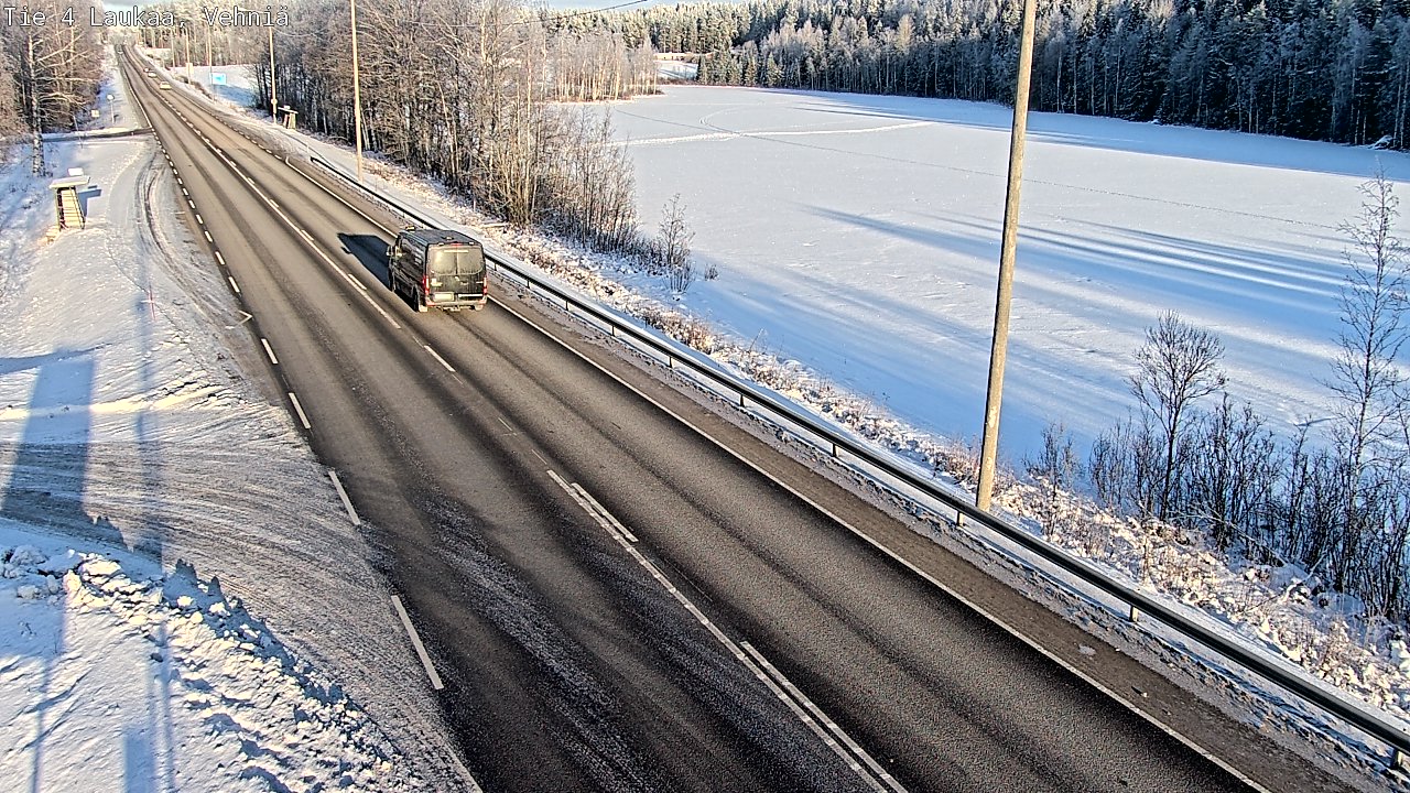 Weather Camera Image Road 4  Laukaa, Vehniä, Laukaa, Keski-Suomi