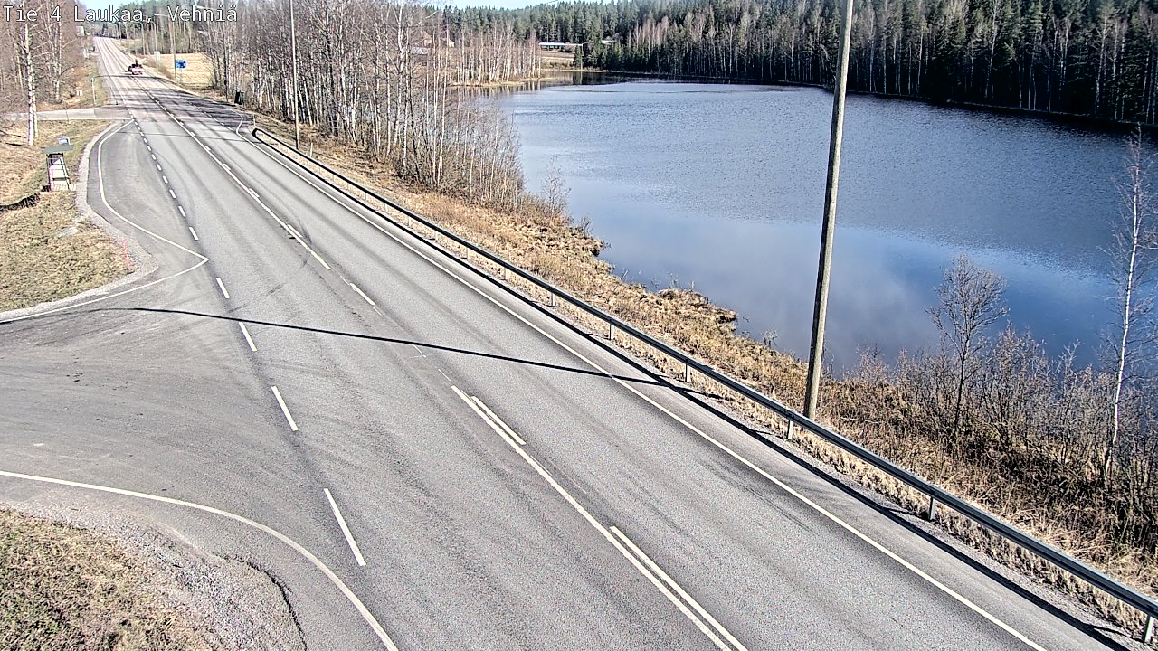 Weather Camera Image Road 4  Laukaa, Vehniä, Laukaa, Keski-Suomi