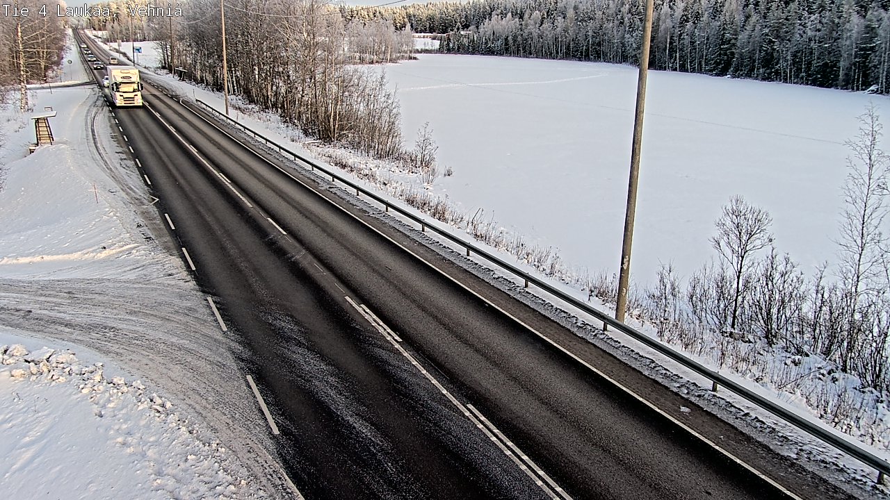 Weather Camera Image Road 4  Laukaa, Vehniä, Laukaa, Keski-Suomi