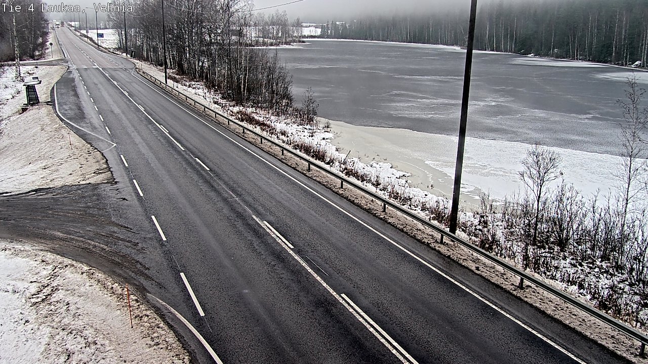 Weather Camera Image Väg 4  Laukaa, Vehniä, Laukaa, Keski-Suomi