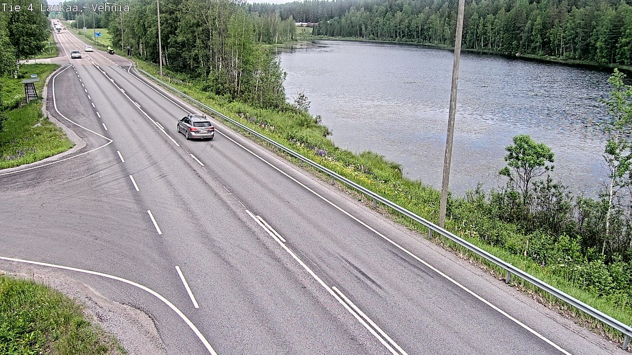 Kelikamerat Kuva Tie 4  Laukaa, Vehniä, Laukaa, Keski-Suomi