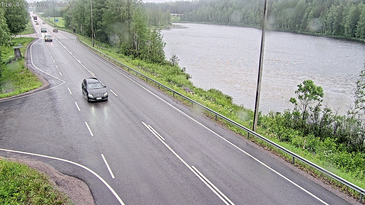 Weather Camera Image Väg 4  Laukaa, Vehniä, Laukaa, Keski-Suomi
