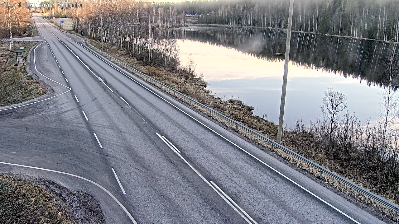 Weather Camera Image Väg 4  Laukaa, Vehniä, Laukaa, Keski-Suomi