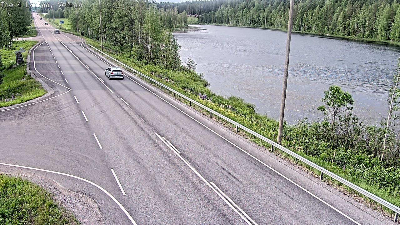 Kelikamerat Kuva Tie 4  Laukaa, Vehniä, Laukaa, Keski-Suomi