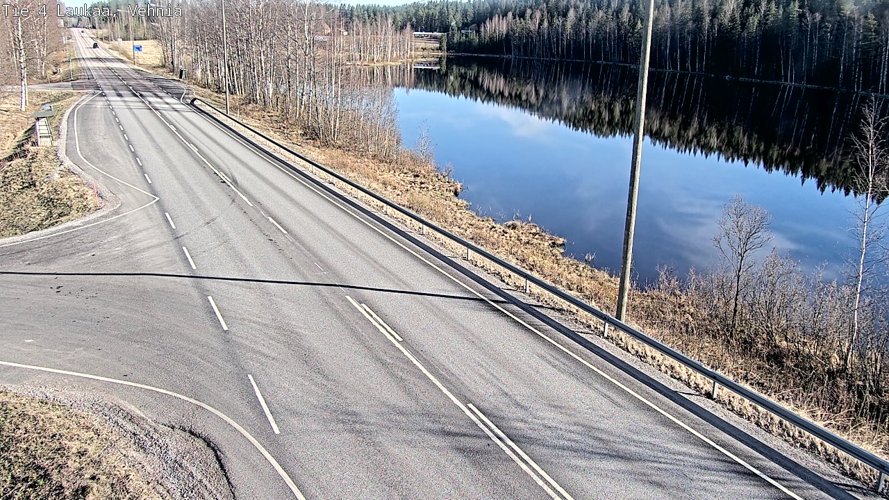 Weather Camera Image Road 4  Laukaa, Vehniä, Laukaa, Keski-Suomi