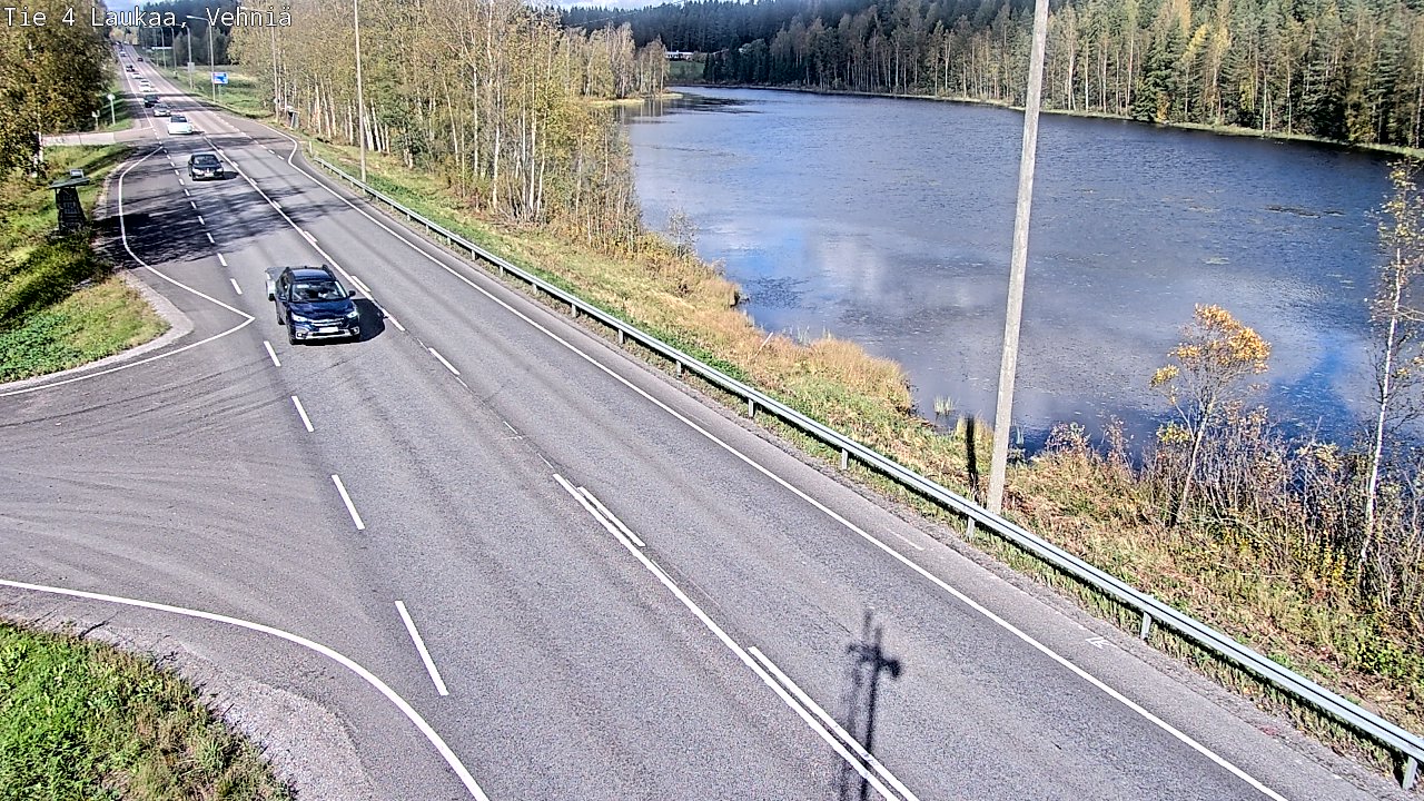 Weather Camera Image Road 4  Laukaa, Vehniä, Laukaa, Keski-Suomi