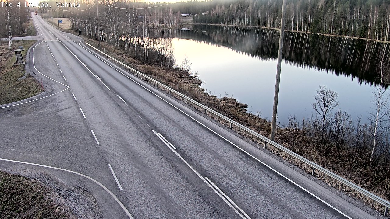 Weather Camera Image Road 4  Laukaa, Vehniä, Laukaa, Keski-Suomi