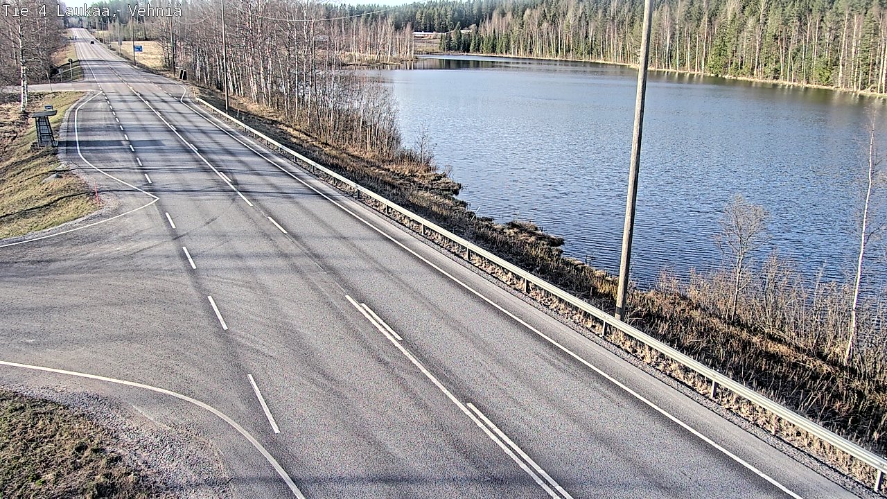 Weather Camera Image Road 4  Laukaa, Vehniä, Laukaa, Keski-Suomi
