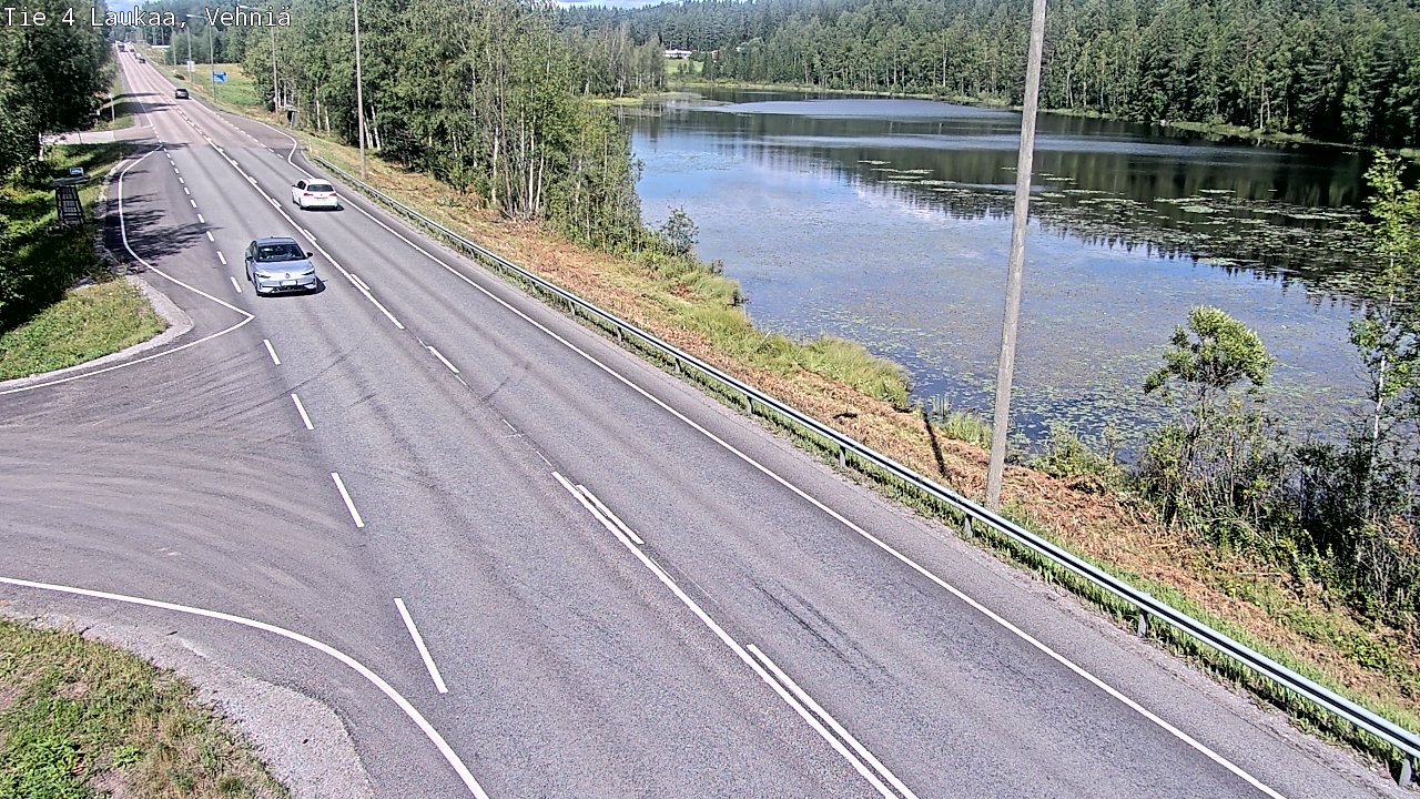 Kelikamerat Kuva Tie 4  Laukaa, Vehniä, Laukaa, Keski-Suomi