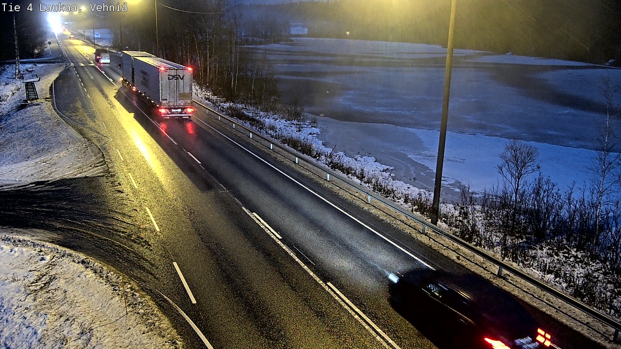 Weather Camera Image Väg 4  Laukaa, Vehniä, Laukaa, Keski-Suomi