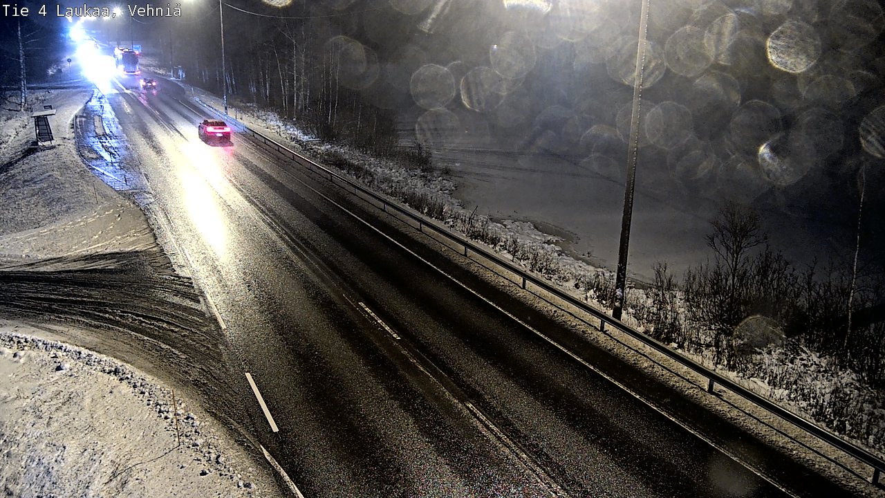 Weather Camera Image Väg 4  Laukaa, Vehniä, Laukaa, Keski-Suomi
