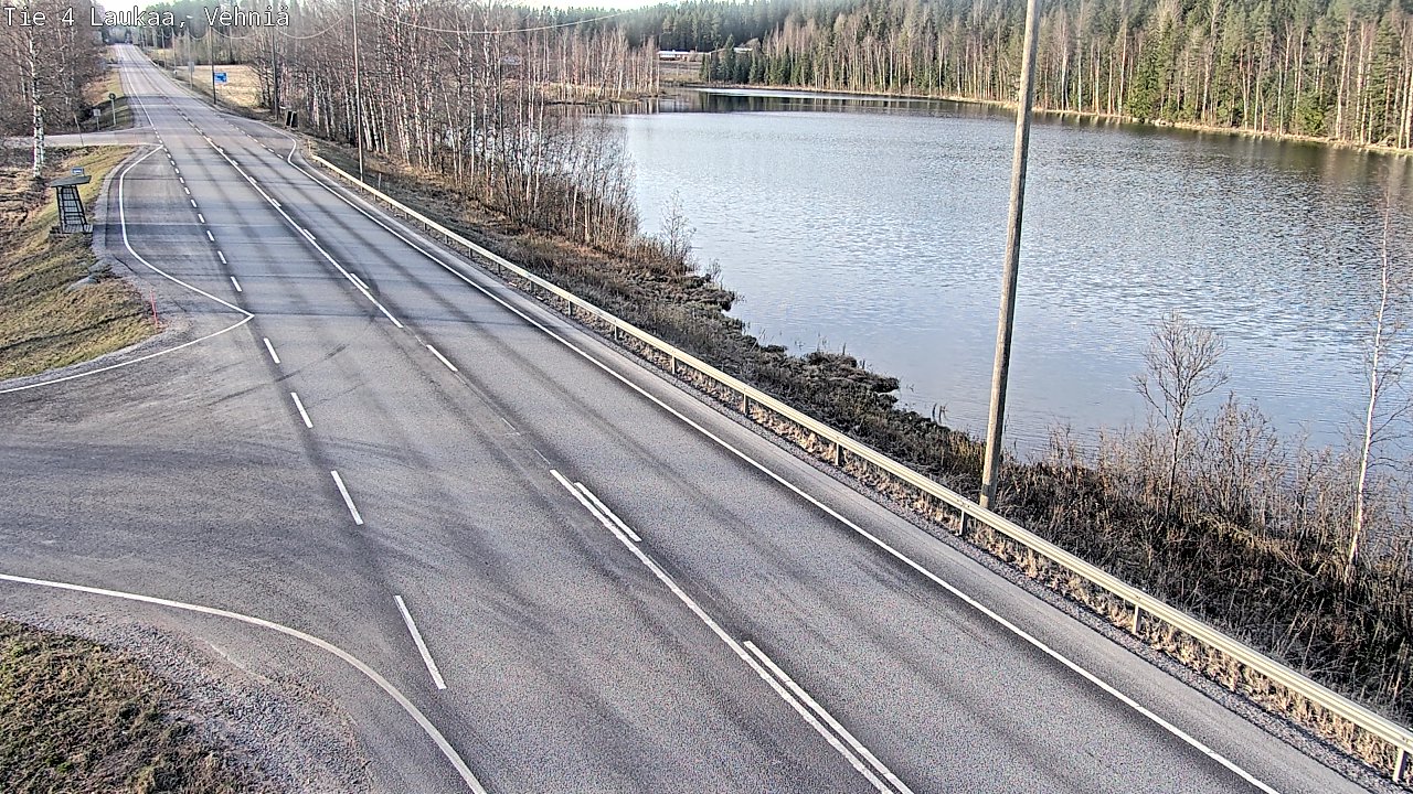 Weather Camera Image Road 4  Laukaa, Vehniä, Laukaa, Keski-Suomi