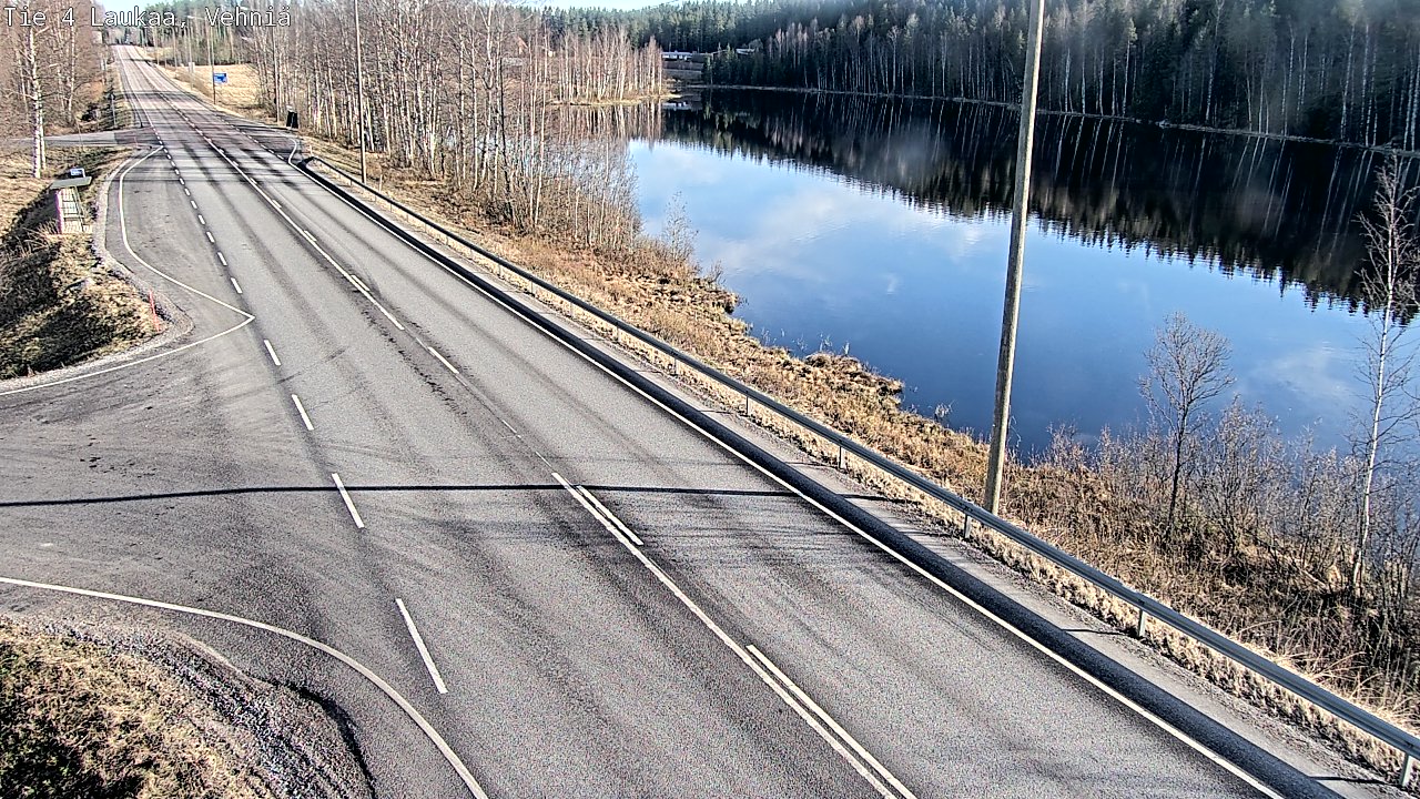 Weather Camera Image Road 4  Laukaa, Vehniä, Laukaa, Keski-Suomi