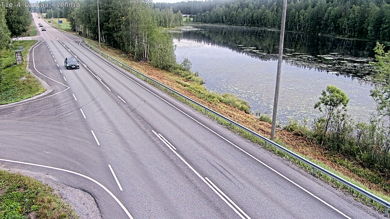 Weather Camera Image Road 4  Laukaa, Vehniä, Laukaa, Keski-Suomi
