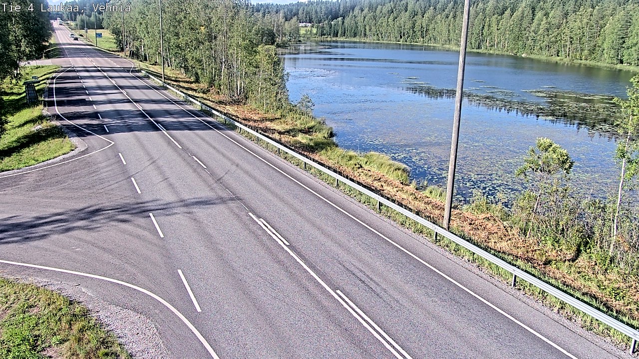 Kelikamerat Kuva Tie 4  Laukaa, Vehniä, Laukaa, Keski-Suomi