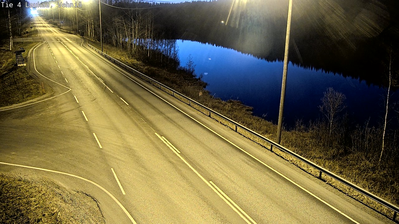Weather Camera Image Road 4  Laukaa, Vehniä, Laukaa, Keski-Suomi