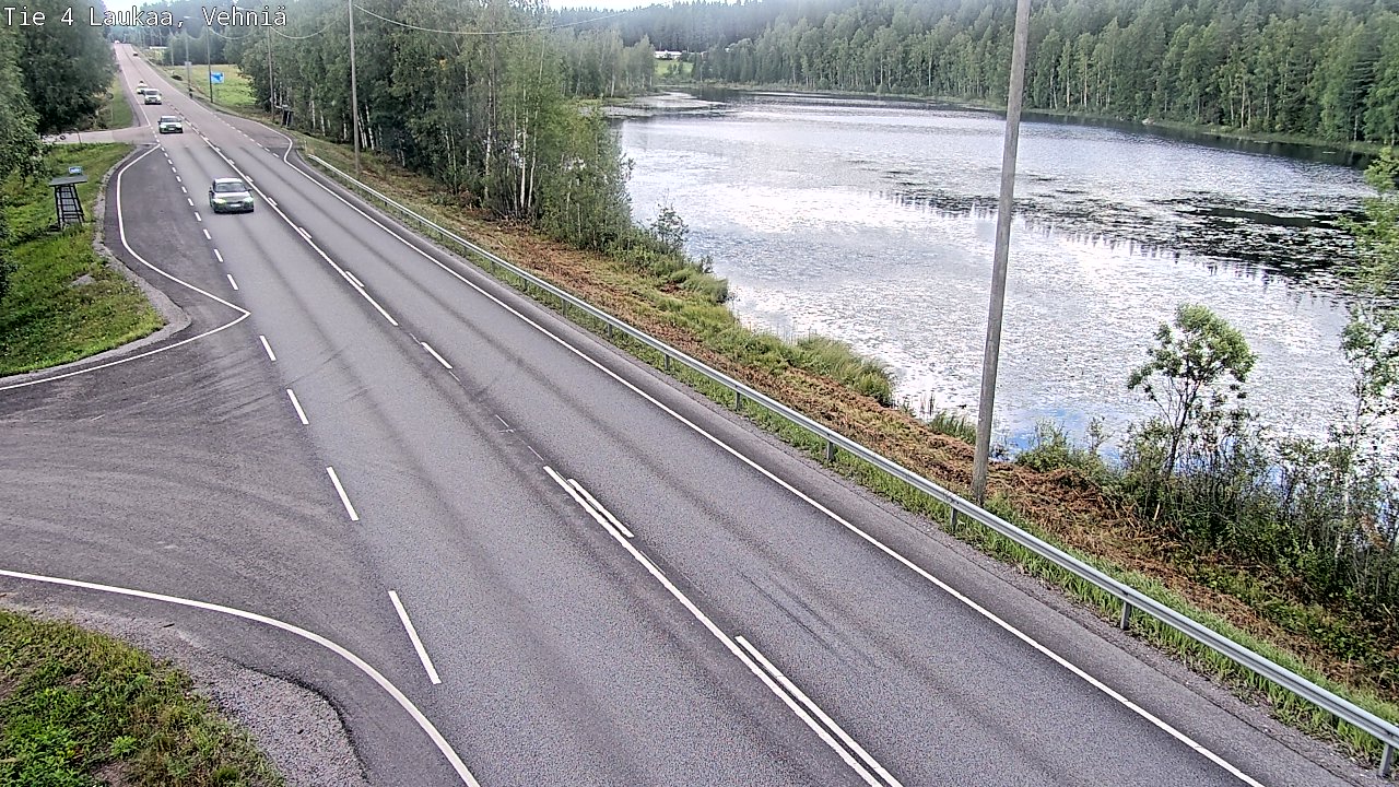 Kelikamerat Kuva Tie 4  Laukaa, Vehniä, Laukaa, Keski-Suomi