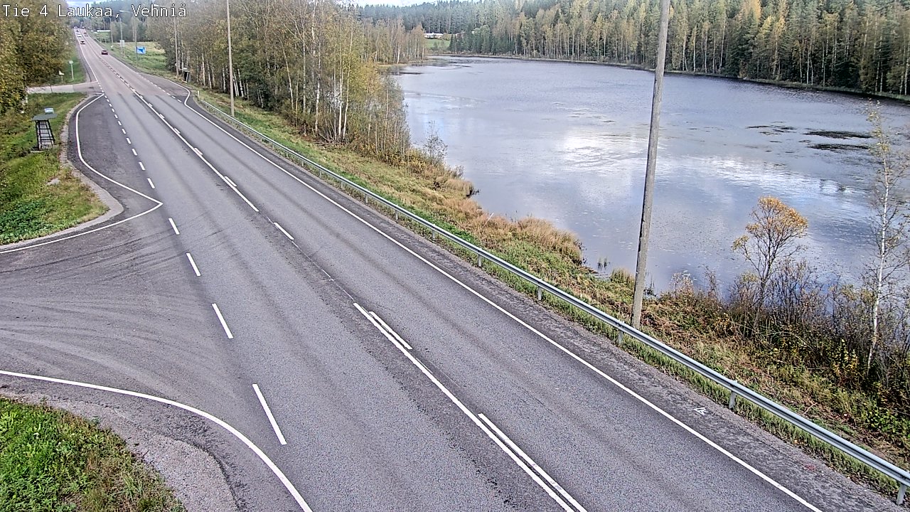 Weather Camera Image Road 4  Laukaa, Vehniä, Laukaa, Keski-Suomi