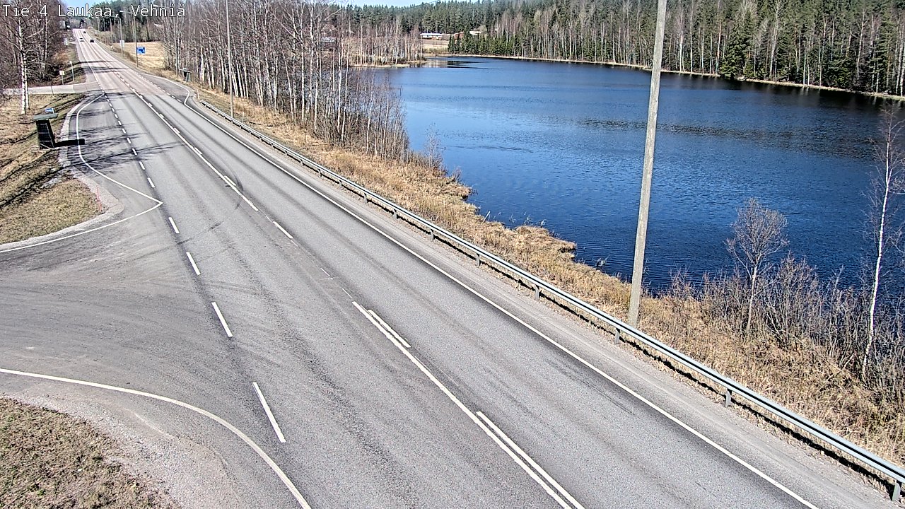 Weather Camera Image Road 4  Laukaa, Vehniä, Laukaa, Keski-Suomi