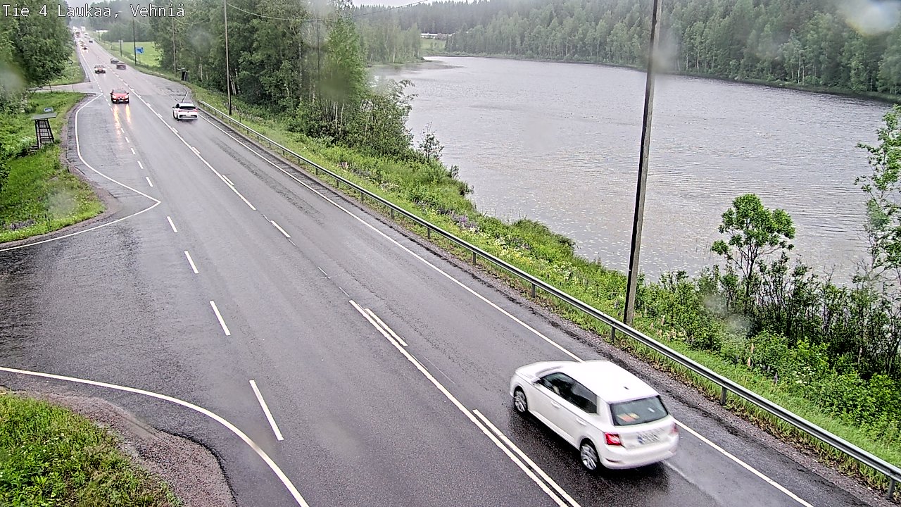 Weather Camera Image Väg 4  Laukaa, Vehniä, Laukaa, Keski-Suomi