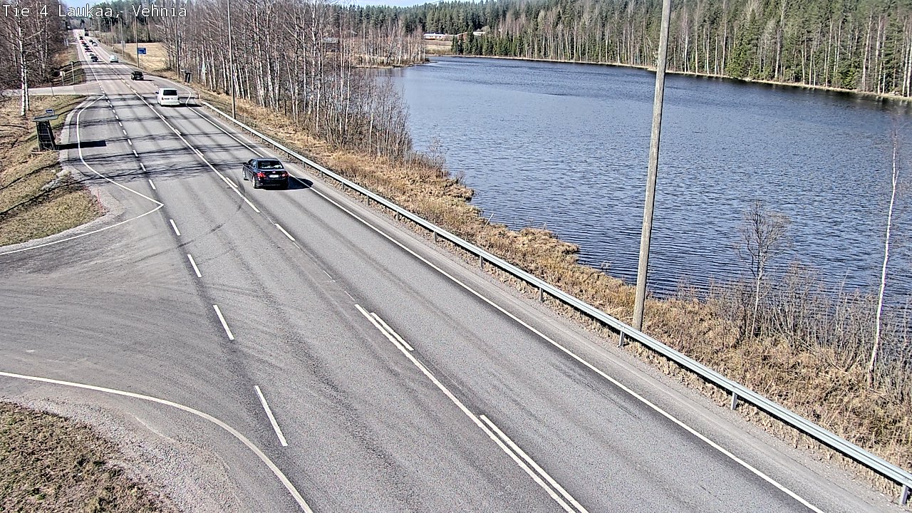 Weather Camera Image Road 4  Laukaa, Vehniä, Laukaa, Keski-Suomi