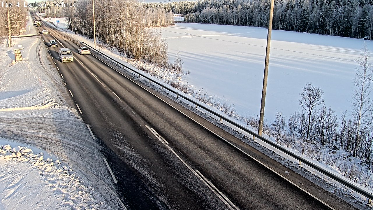Weather Camera Image Road 4  Laukaa, Vehniä, Laukaa, Keski-Suomi