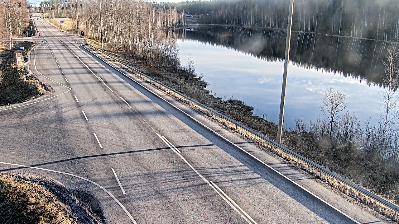 Weather Camera Image Väg 4  Laukaa, Vehniä, Laukaa, Keski-Suomi