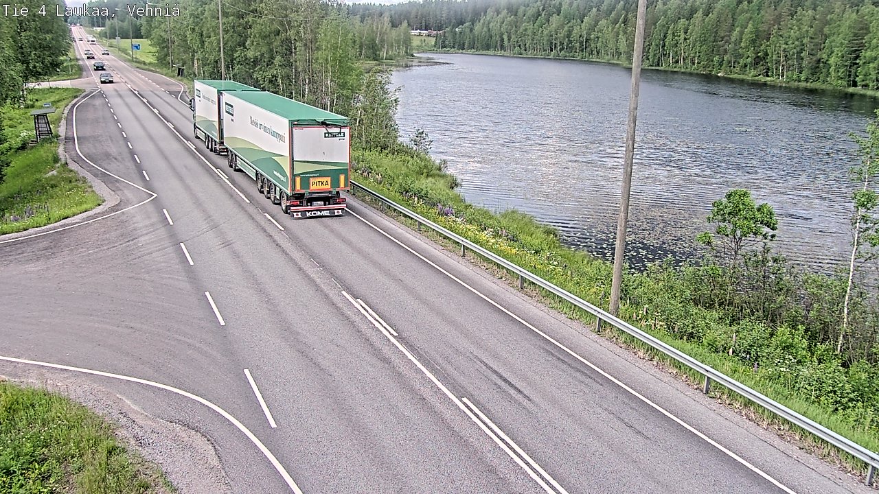 Kelikamerat Kuva Tie 4  Laukaa, Vehniä, Laukaa, Keski-Suomi