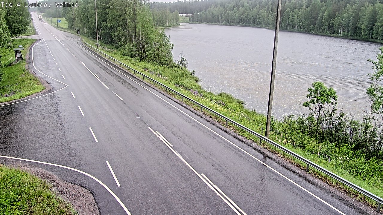 Kelikamerat Kuva Tie 4  Laukaa, Vehniä, Laukaa, Keski-Suomi