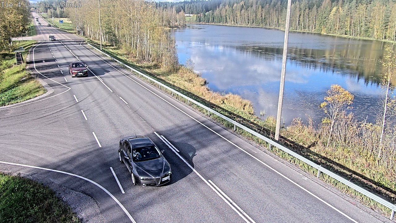 Weather Camera Image Road 4  Laukaa, Vehniä, Laukaa, Keski-Suomi