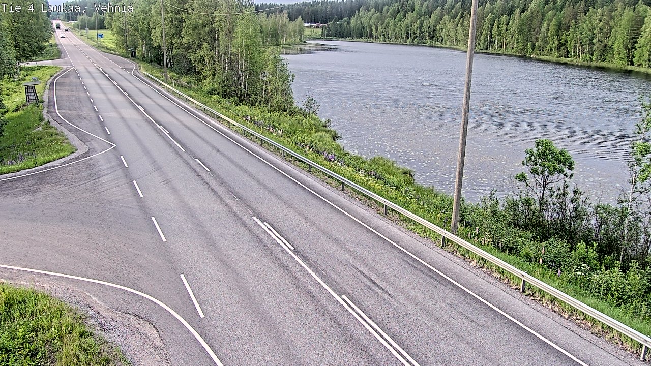 Kelikamerat Kuva Tie 4  Laukaa, Vehniä, Laukaa, Keski-Suomi
