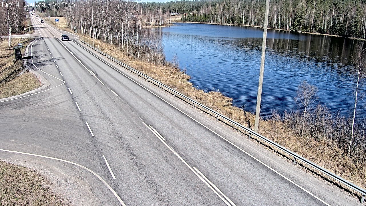 Weather Camera Image Road 4  Laukaa, Vehniä, Laukaa, Keski-Suomi