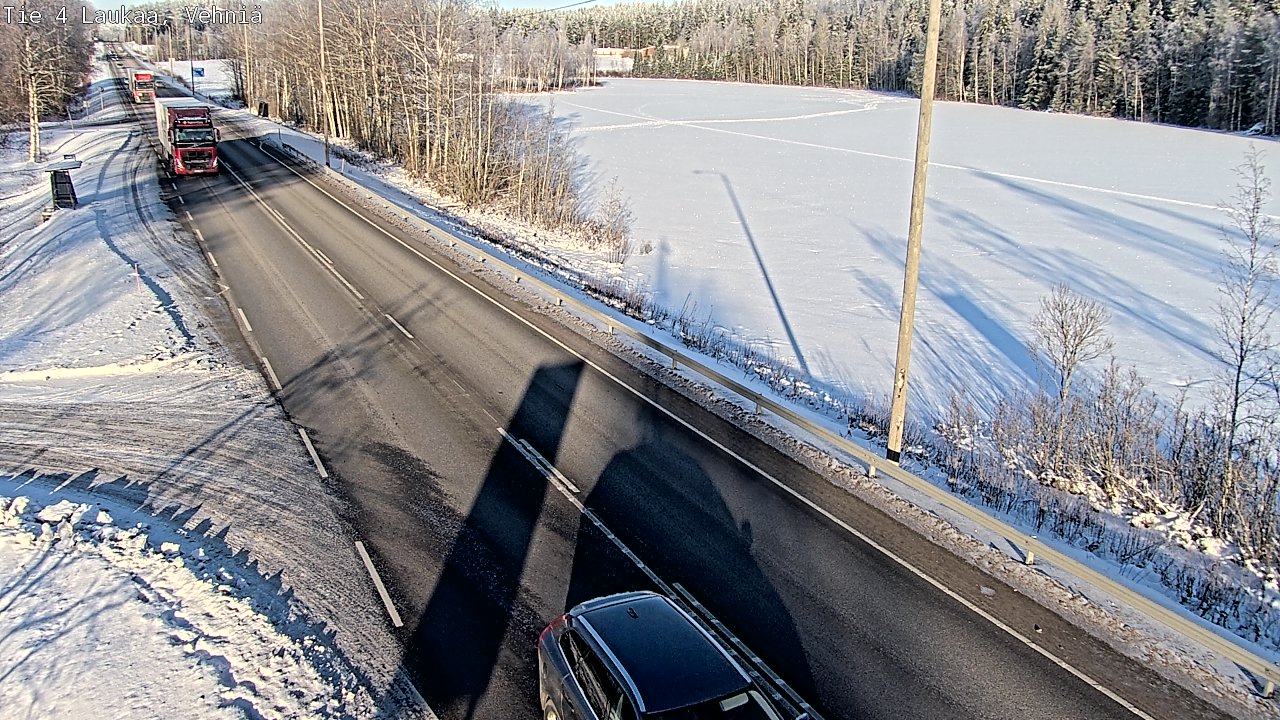 Weather Camera Image Road 4  Laukaa, Vehniä, Laukaa, Keski-Suomi