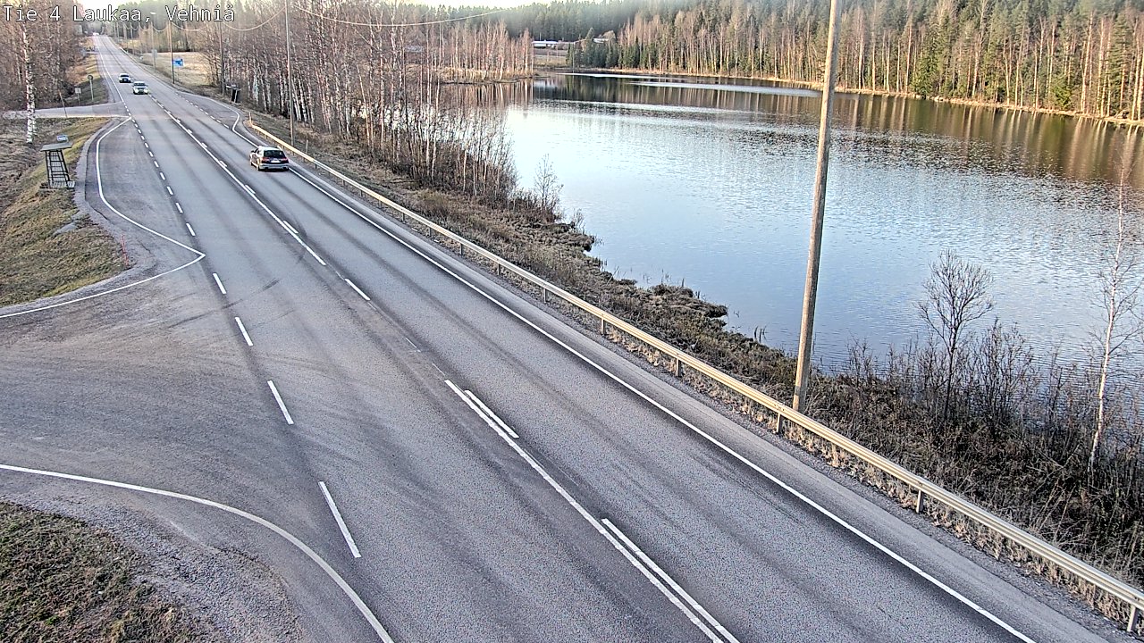 Weather Camera Image Road 4  Laukaa, Vehniä, Laukaa, Keski-Suomi