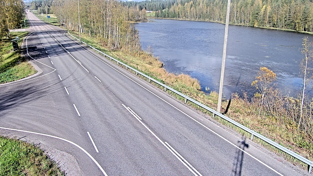 Weather Camera Image Road 4  Laukaa, Vehniä, Laukaa, Keski-Suomi