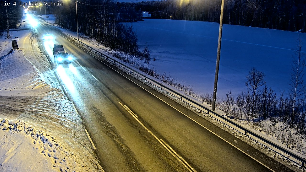 Weather Camera Image Road 4  Laukaa, Vehniä, Laukaa, Keski-Suomi