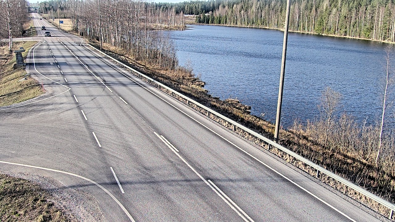 Weather Camera Image Road 4  Laukaa, Vehniä, Laukaa, Keski-Suomi