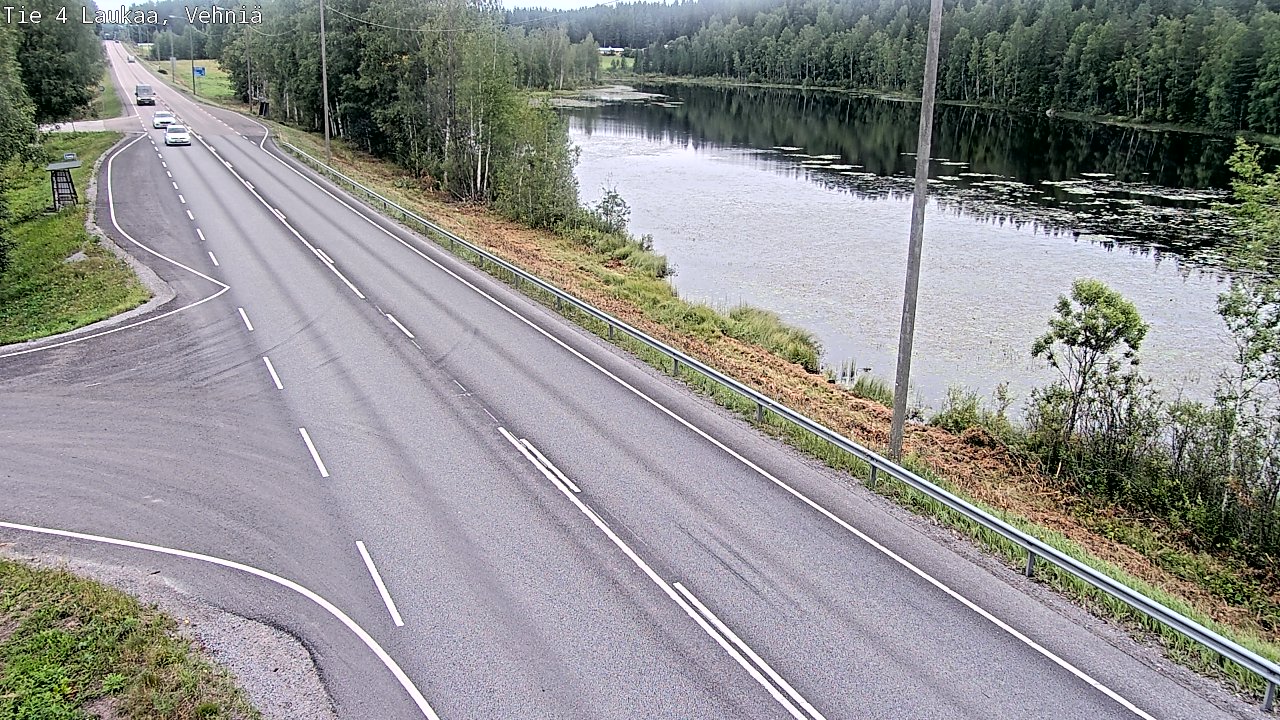 Weather Camera Image Road 4  Laukaa, Vehniä, Laukaa, Keski-Suomi